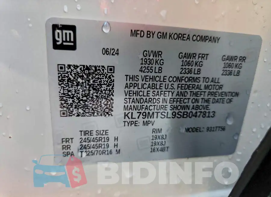 KL79MTSL9SB047813 Photo# 13