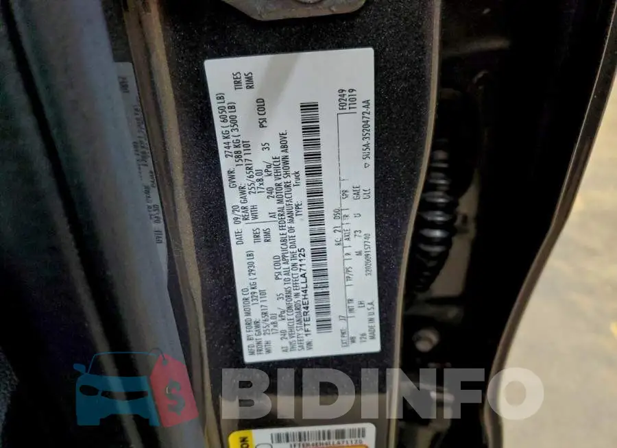 1FTER4EH4LLA71125 Photo# 12