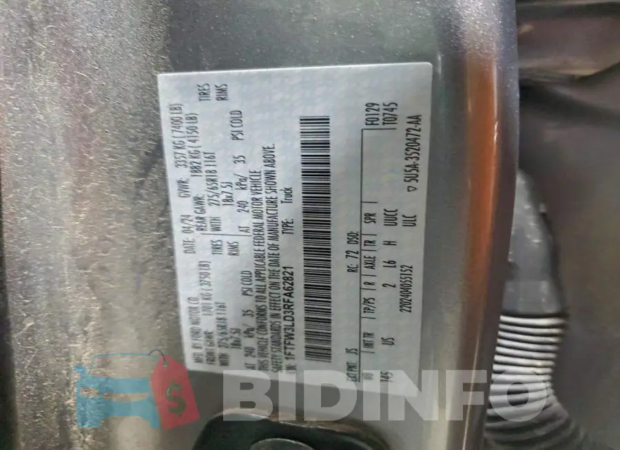 1FTFW3LD3RFA62821 Photo# 12