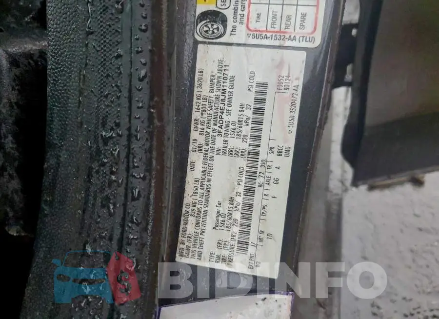 3FADP4EJ8JM110711 Photo# 12