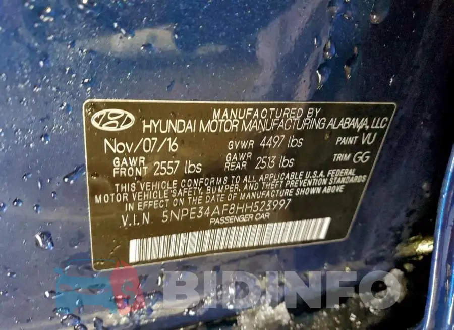 5NPE34AF8HH523997 Photo# 12