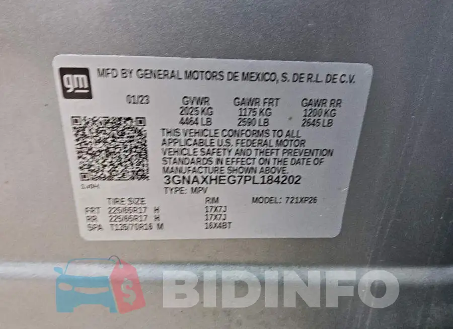 3GNAXHEG7PL184202 Photo# 13
