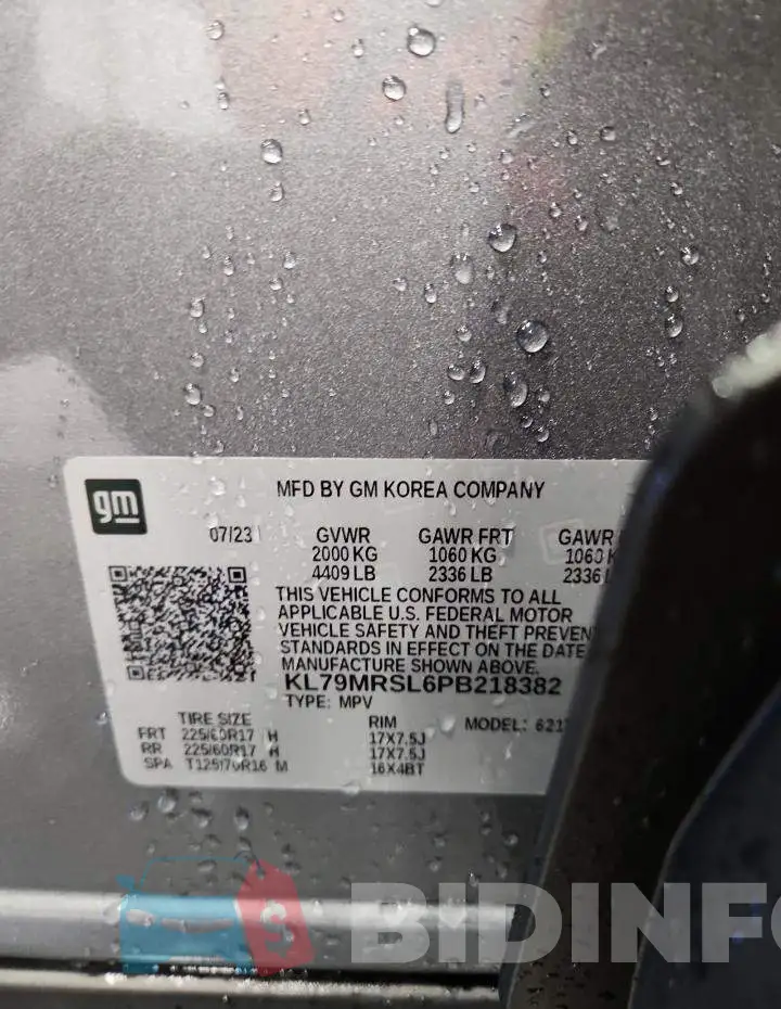 KL79MRSL6PB218382 Photo# 13