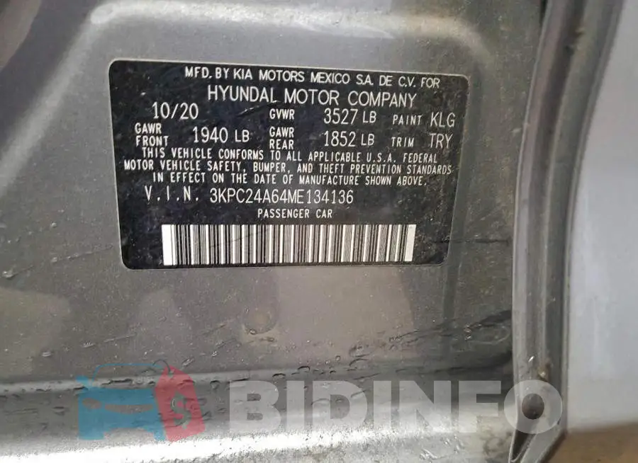 3KPC24A64ME134136 Photo# 12