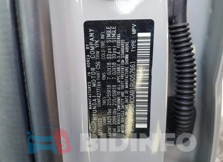 KM8HCCAB1RU057661 Photo# 13