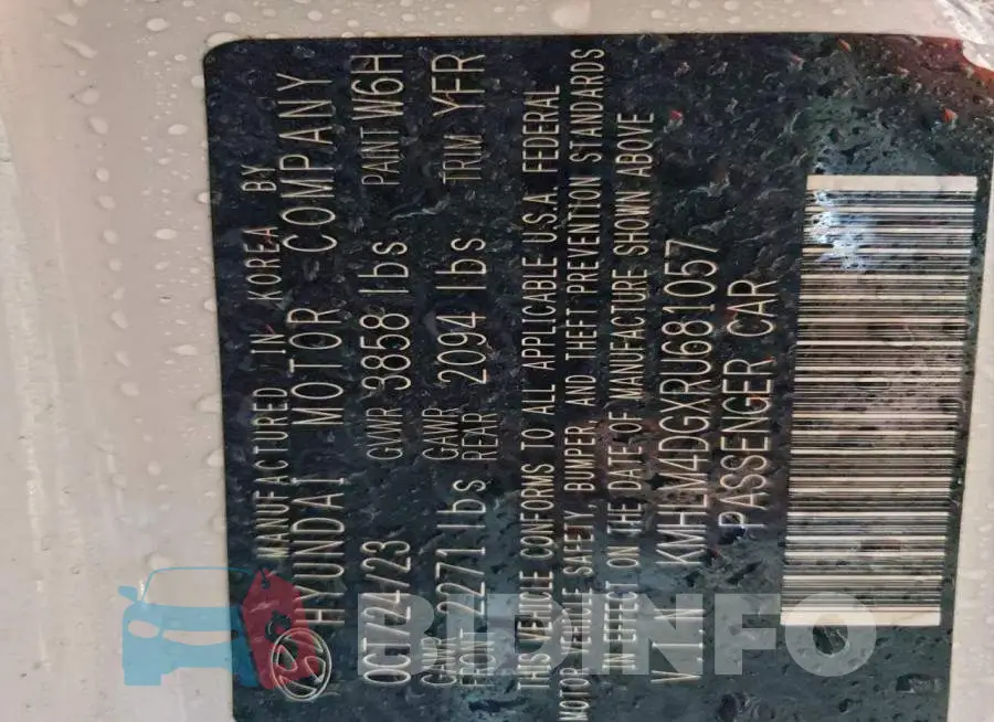 KMHLM4DGXRU681057 Photo# 13