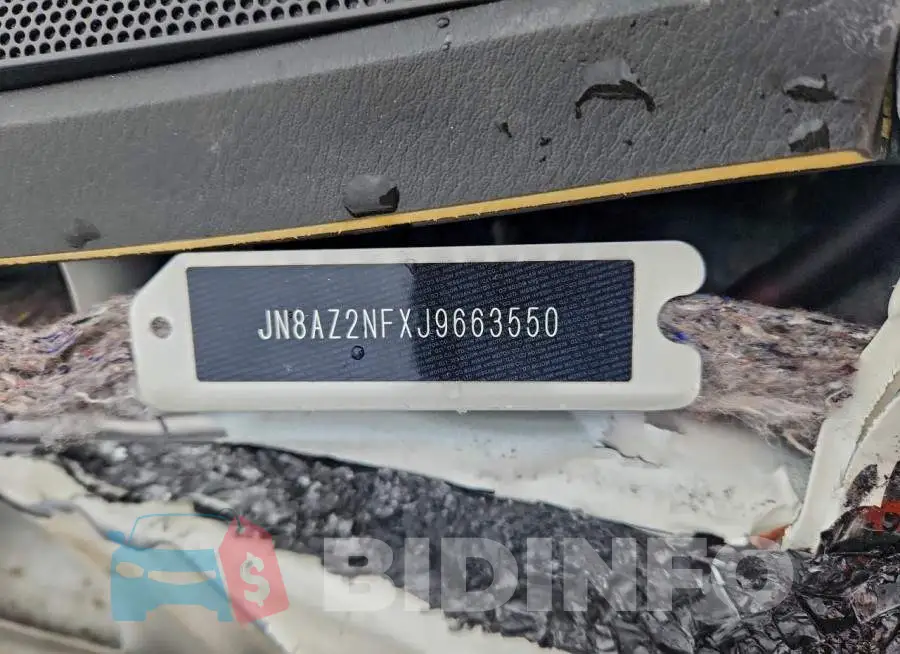 JN8AZ2NFXJ9663550 Photo# 12