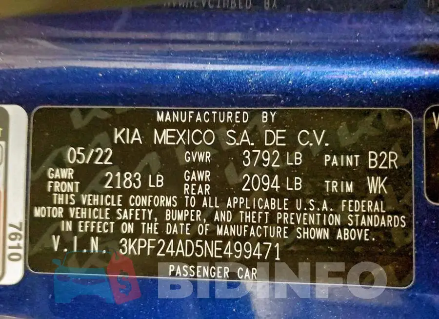 3KPF24AD5NE499471 Photo# 13