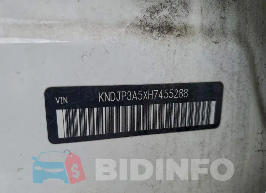 KNDJP3A5XH7455288 Photo# 12