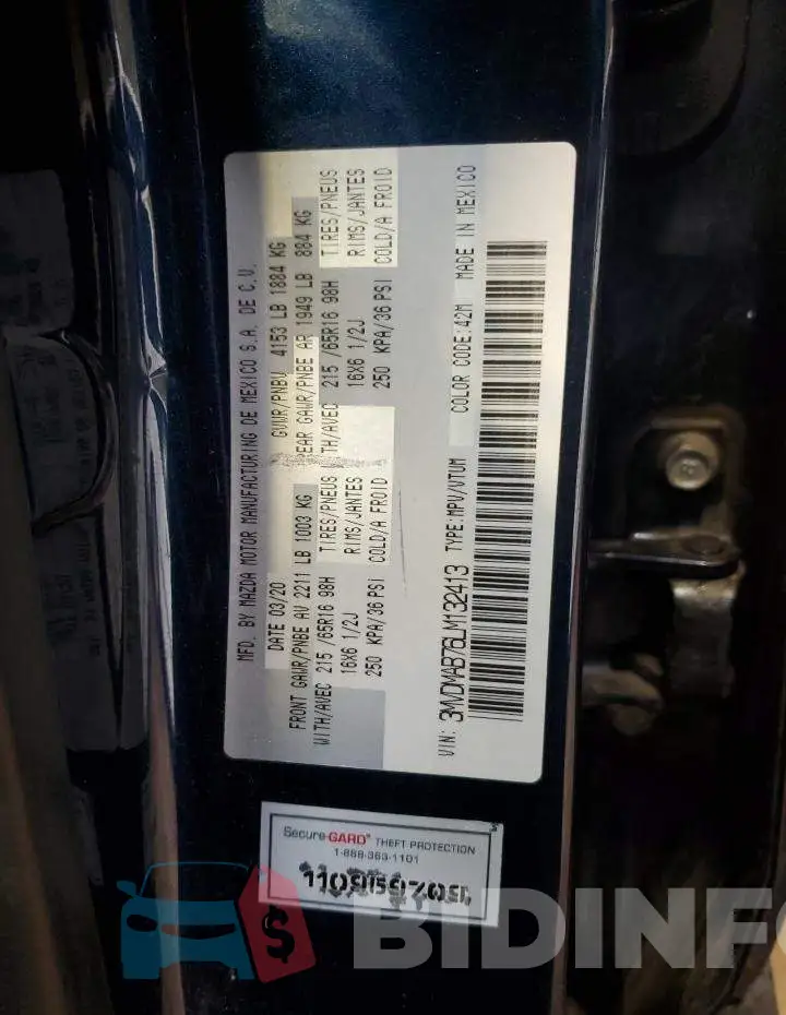 3MVDMAB76LM132413 Photo# 13