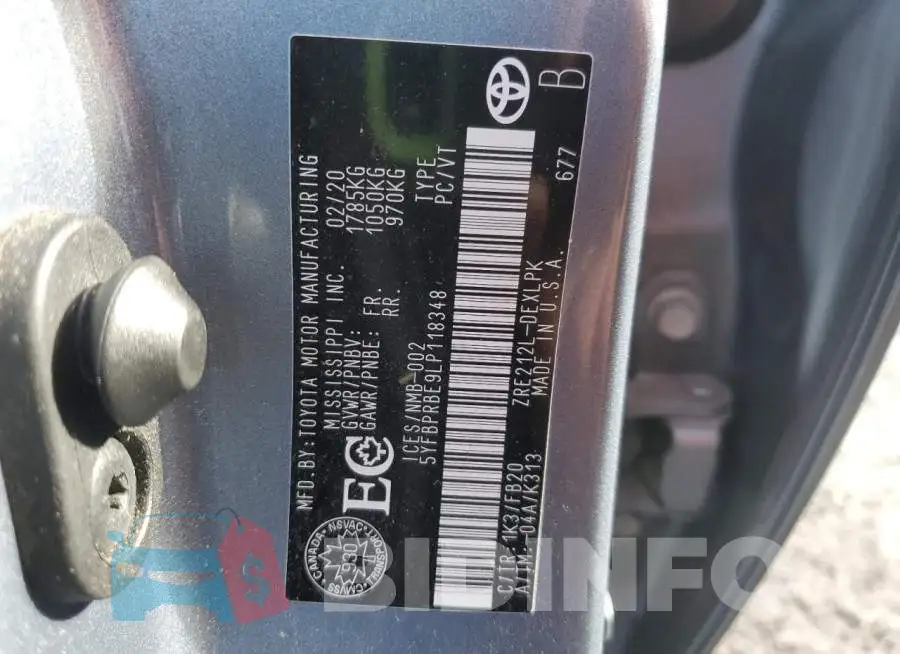 5YFBPRBE9LP118348 Photo# 12