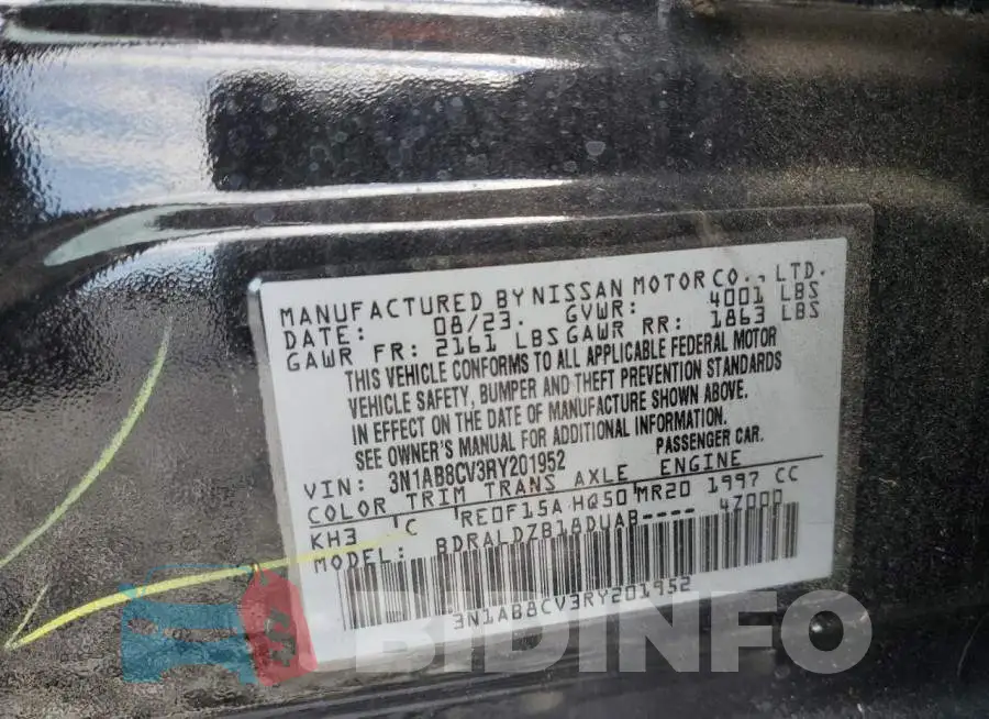 3N1AB8CV3RY201952 Photo# 12