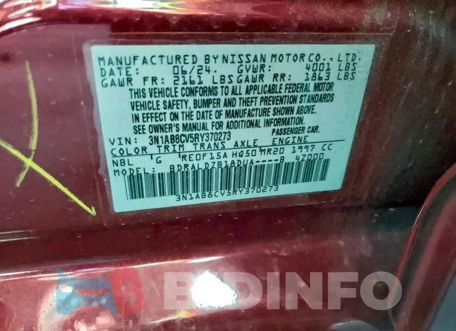 3N1AB8CV5RY370273 Photo# 12