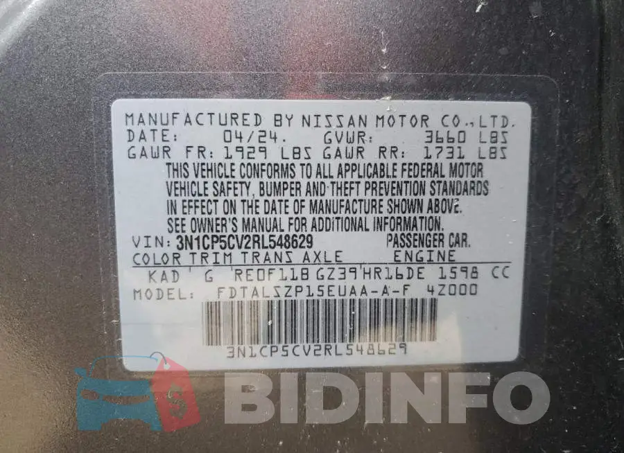 3N1CP5CV2RL548629 Photo# 13