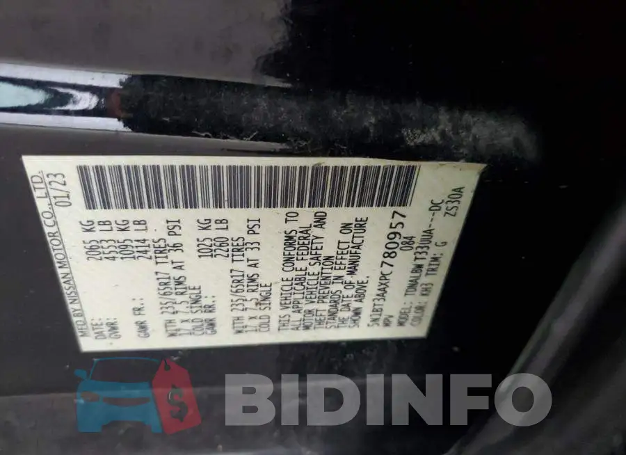 5N1BT3AAXPC780957 Photo# 12