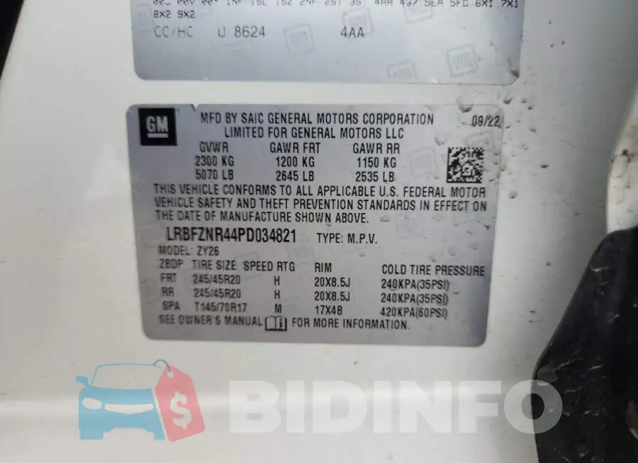 LRBFZNR44PD034821 Photo# 13