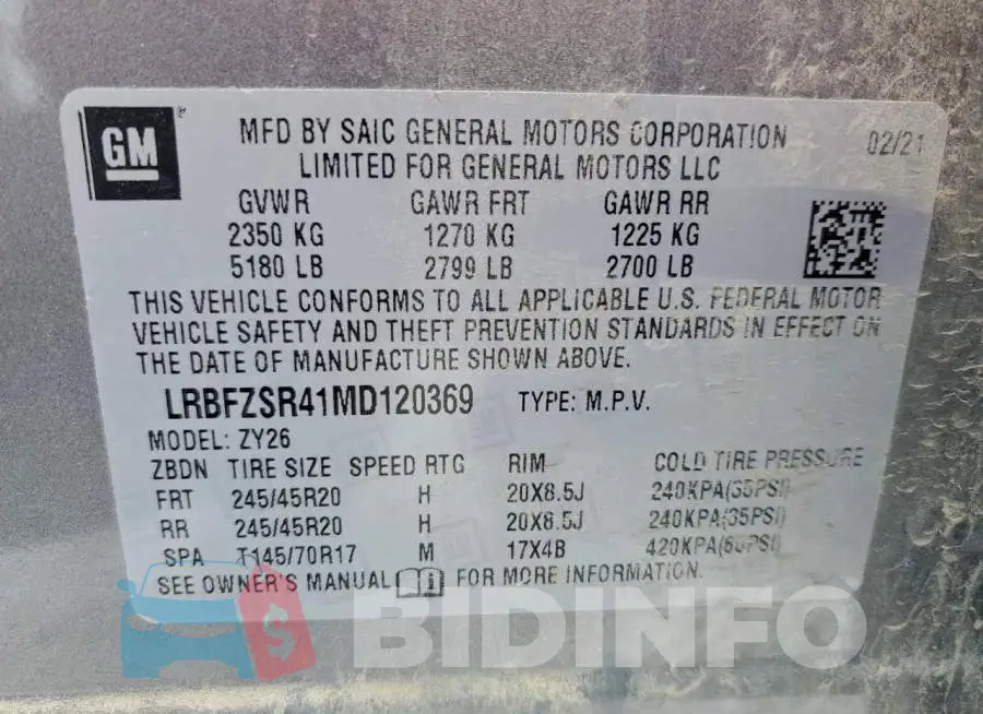 LRBFZSR41MD120369 Photo# 14