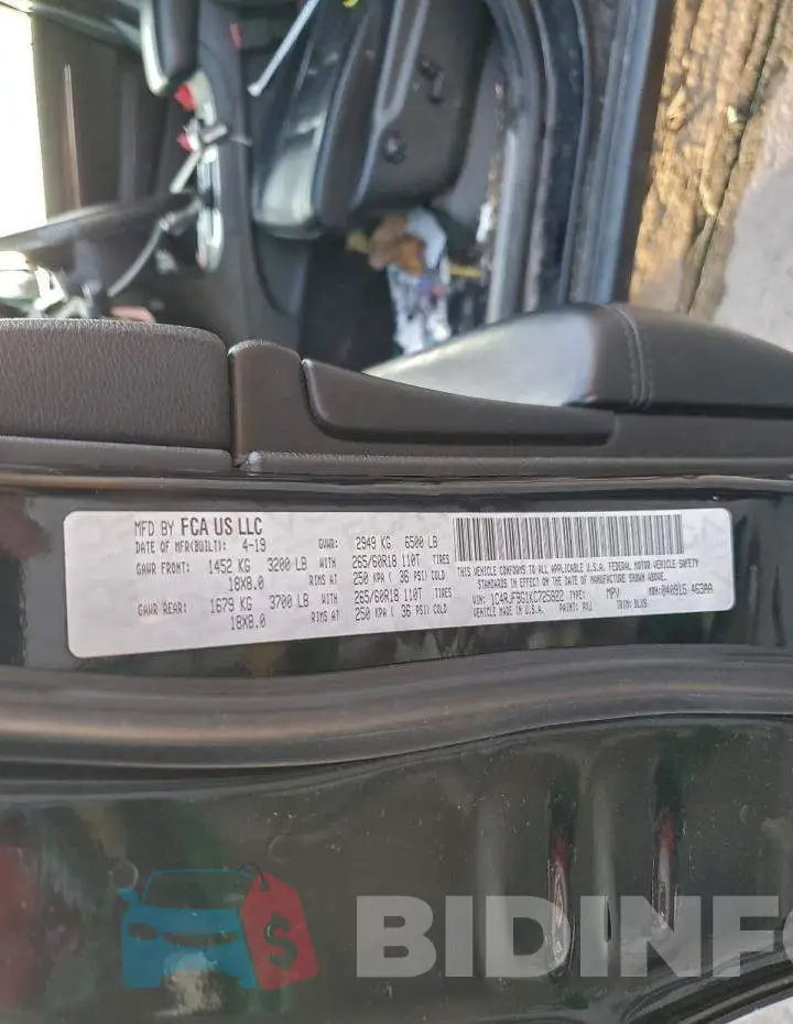 1C4RJFBG1KC725822 Photo# 13