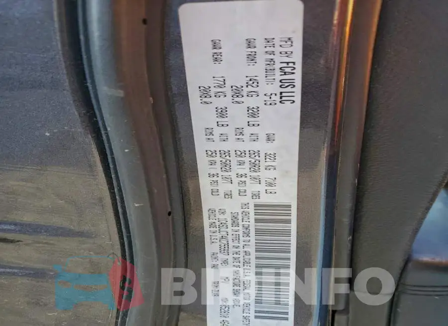 1C4SDJCT4KC755937 Photo# 13