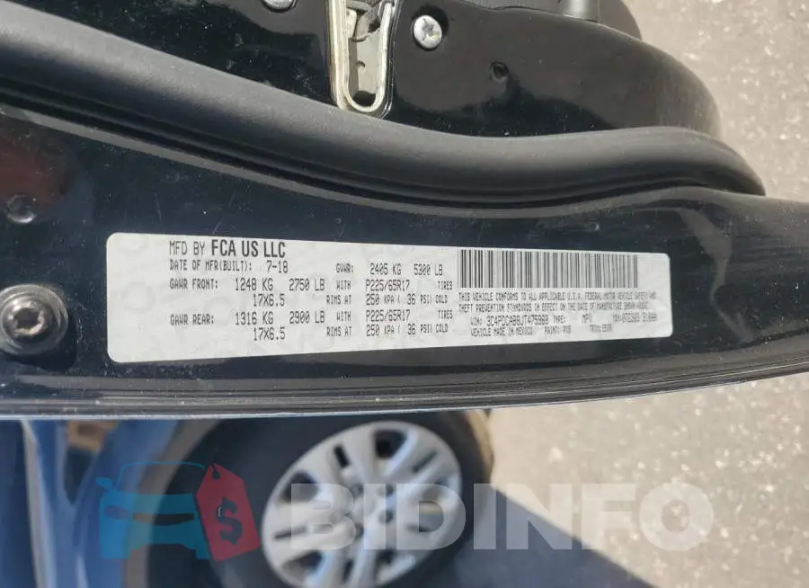 3C4PDCAB8JT475968 Photo# 13