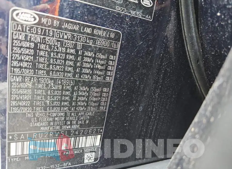 SALRU2RV5L2420621 Photo# 14