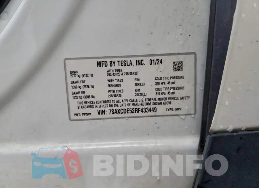 7SAXCDE52RF433449 Photo# 13