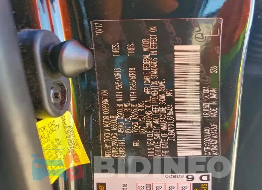 JTJBM7FX1J5186434 Photo# 13