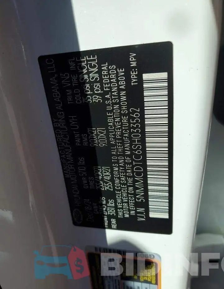 5NMMCDTC6SH033562 Photo# 13