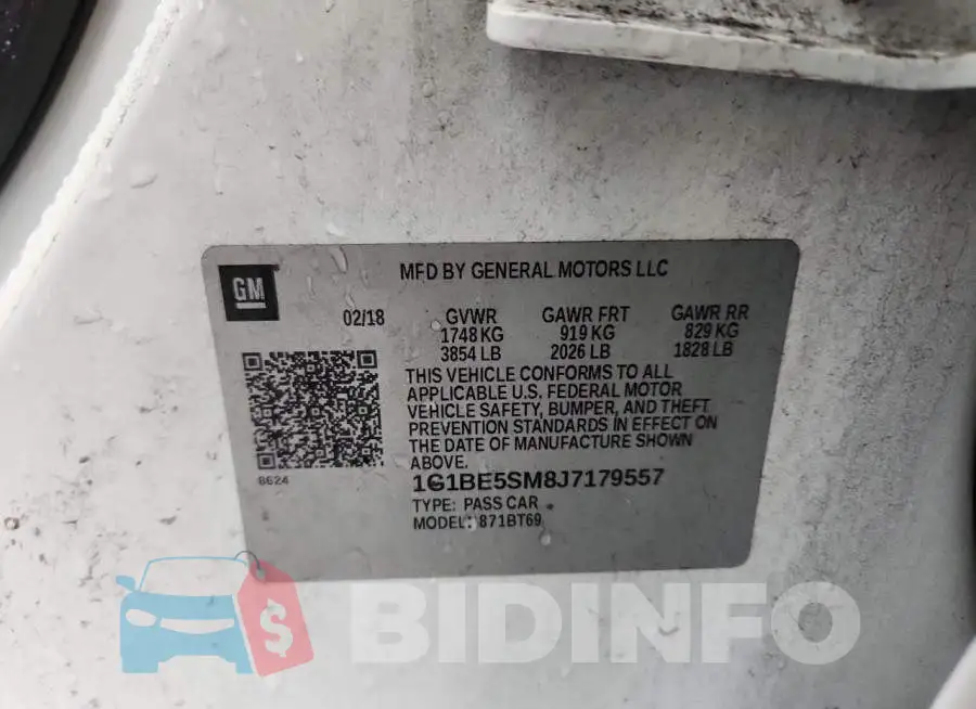 1G1BE5SM8J7179557 Photo# 13
