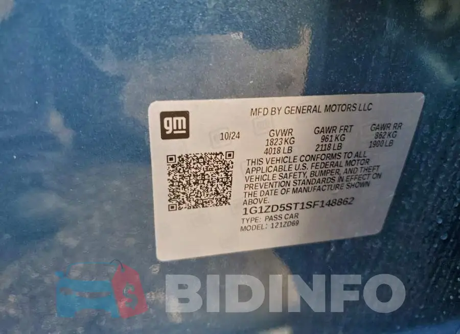 1G1ZD5ST1SF148862 Photo# 12