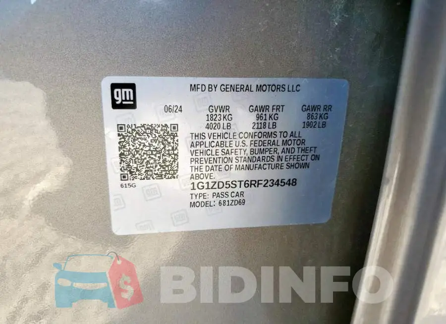 1G1ZD5ST6RF234548 Photo# 12
