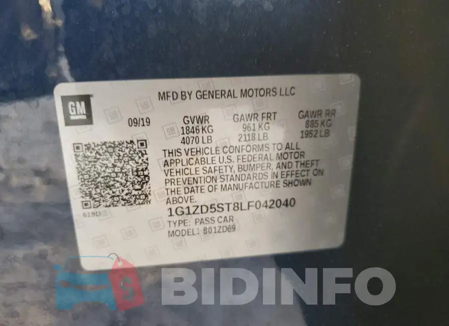 1G1ZD5ST8LF042040 Photo# 13