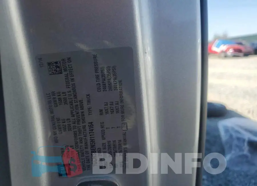 1GCHSBEN5H1174164 Photo# 13