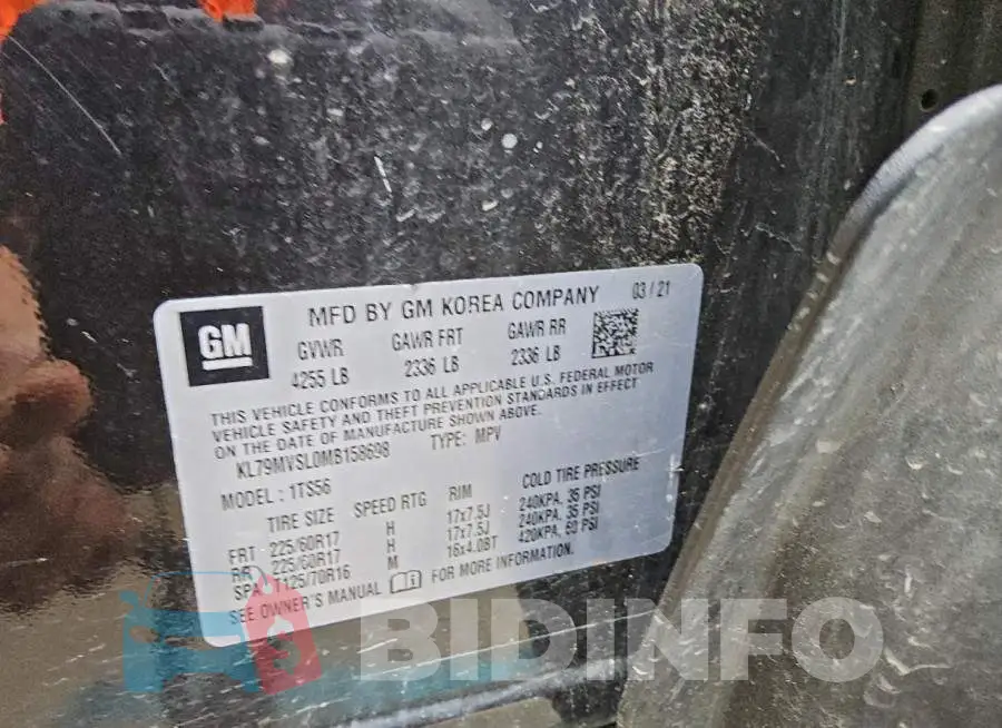 KL79MVSL0MB158698 Photo# 13