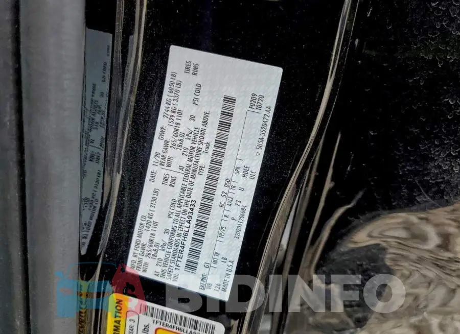 1FTER4FH6LLA93433 Photo# 12