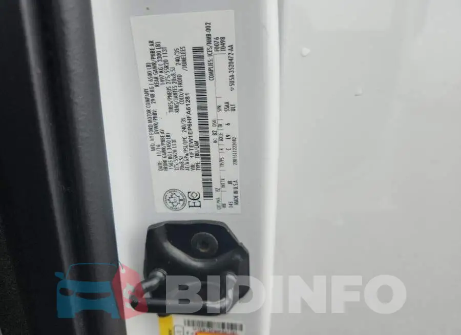 1FTEW1EP6HFA61281 Photo# 12