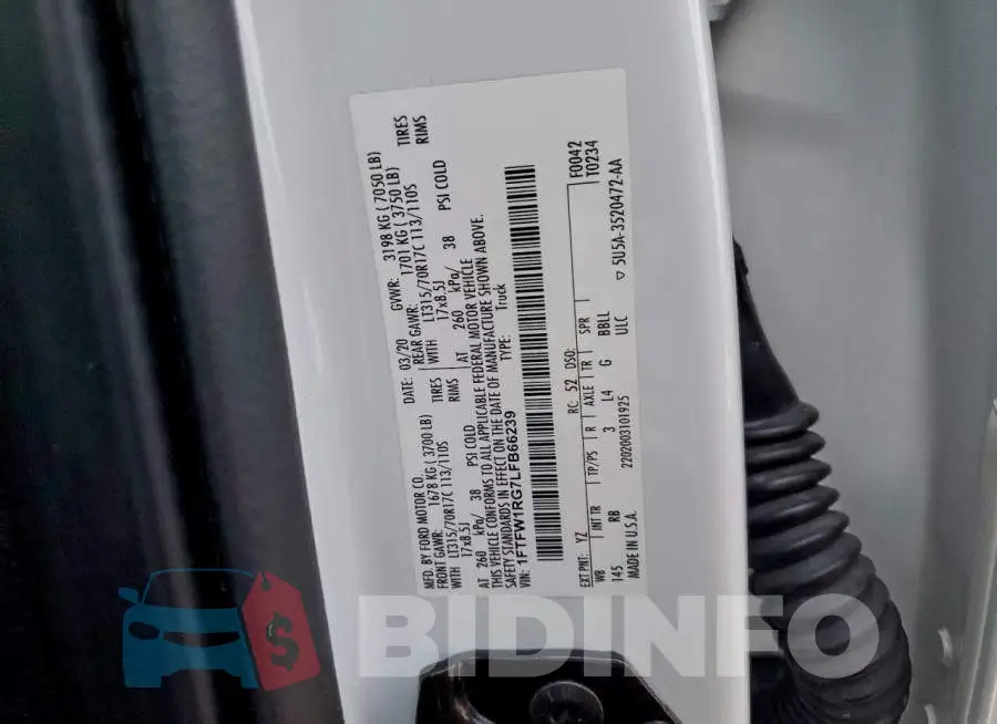 1FTFW1RG7LFB66239 Photo# 12
