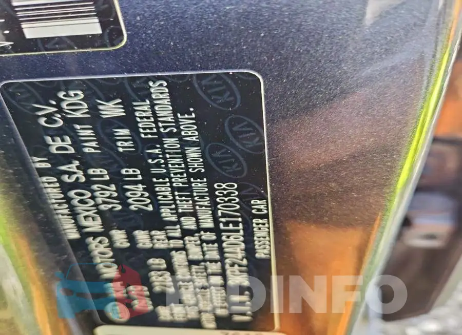 3KPF24AD6LE170338 Photo# 12