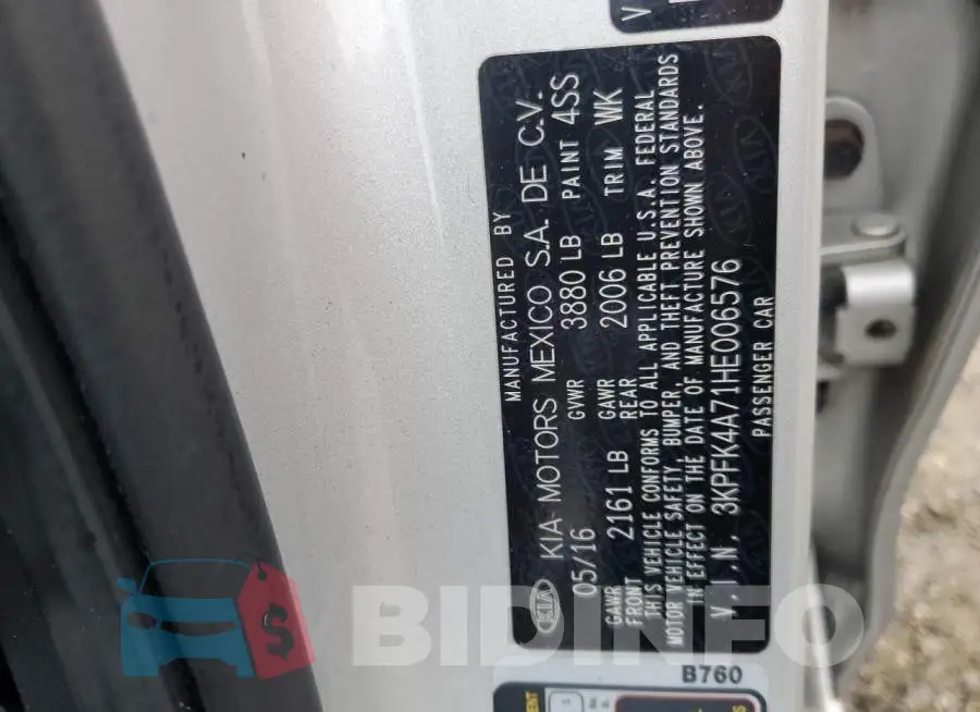 3KPFK4A71HE006576 Photo# 12