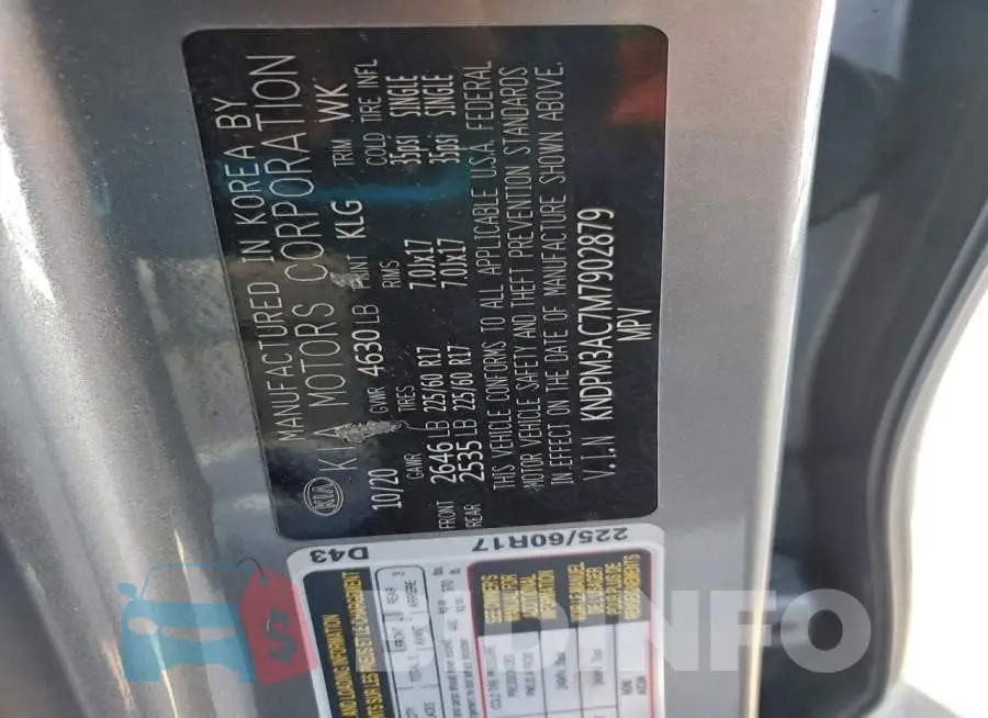 KNDPM3AC7M7902879 Photo# 13