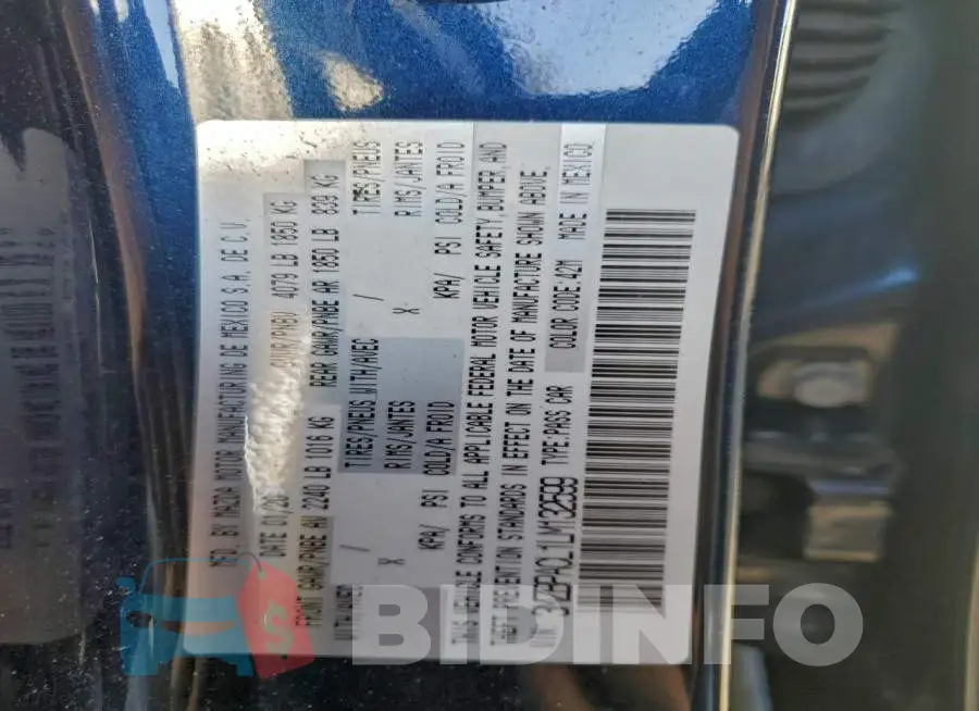 3MZBPACL1LM132599 Photo# 12
