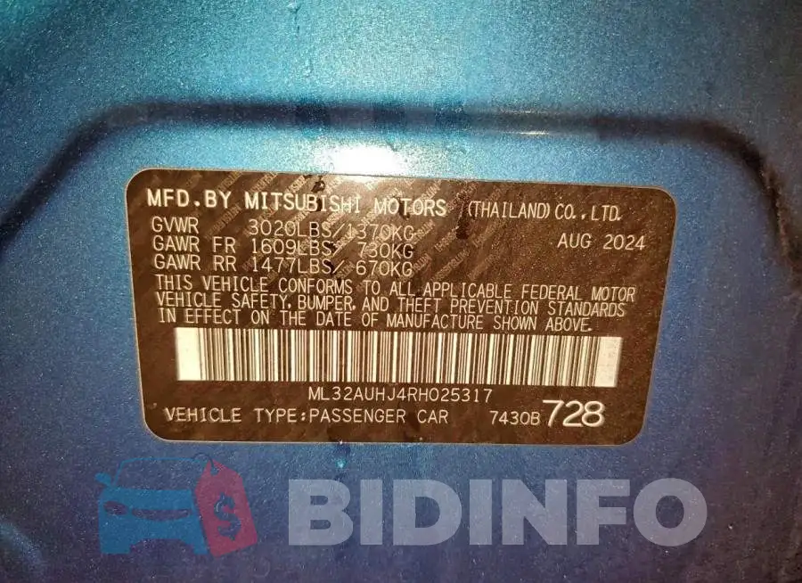 ML32AUHJ4RH025317 Photo# 13