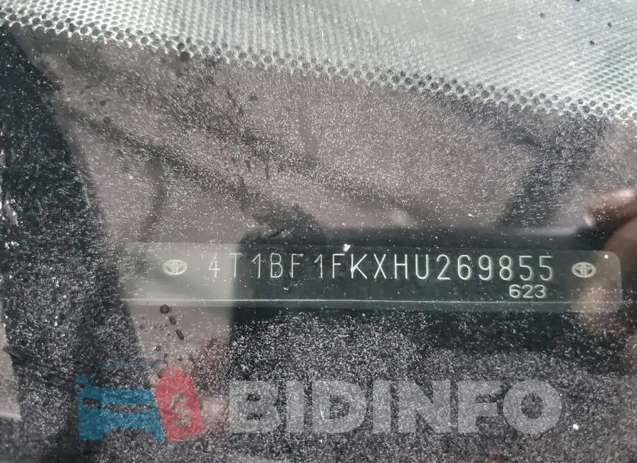 4T1BF1FKXHU269855 Photo# 12