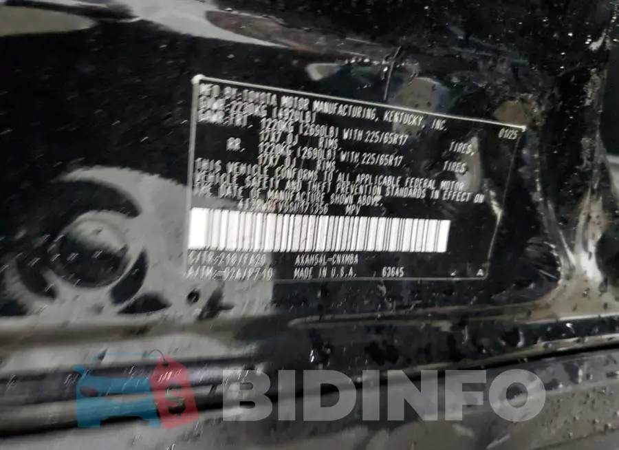 4T3RWRFV9SU171356 Photo# 12