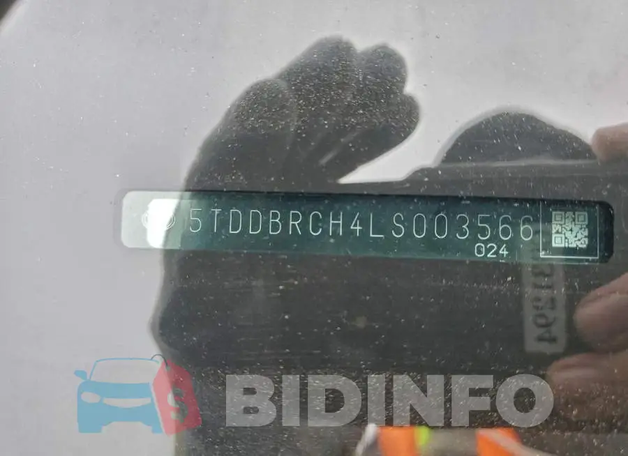 5TDDBRCH4LS003566 Photo# 13
