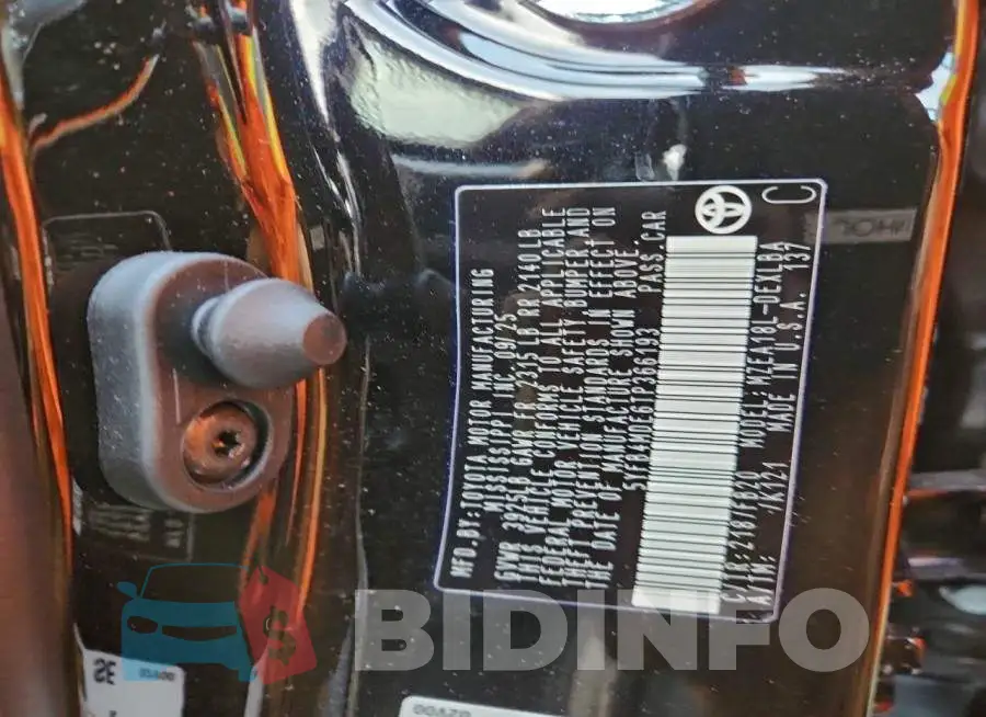 5YFB4MDE6TP366193 Photo# 12