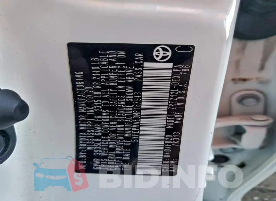 5YFEPMAE0MP167943 Photo# 13