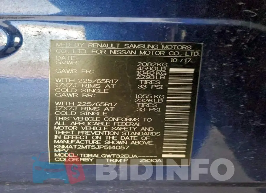 KNMAT2MT5JP514057 Photo# 12
