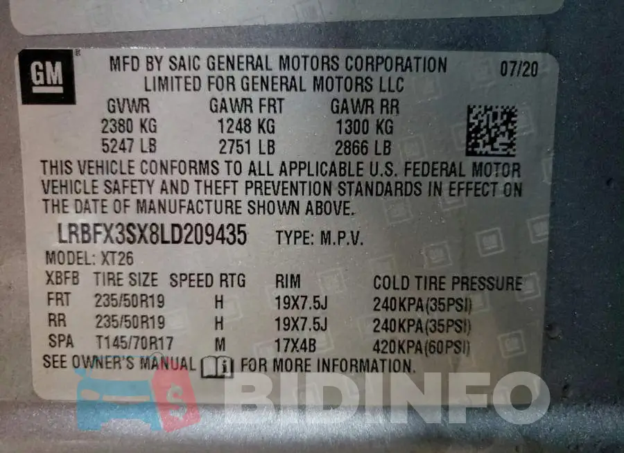 LRBFX3SX8LD209435 Photo# 13