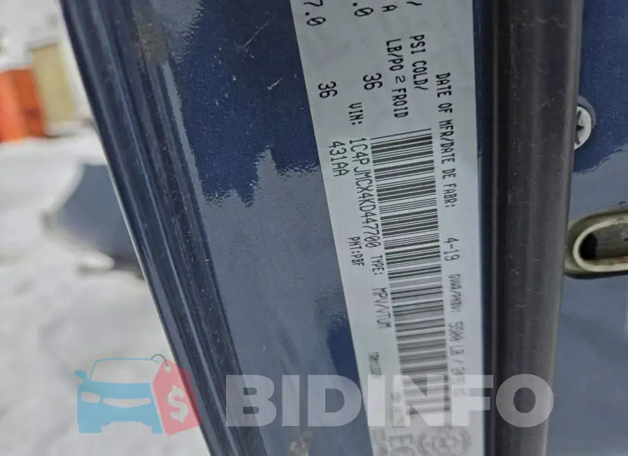1C4PJMCX4KD447700 Photo# 13